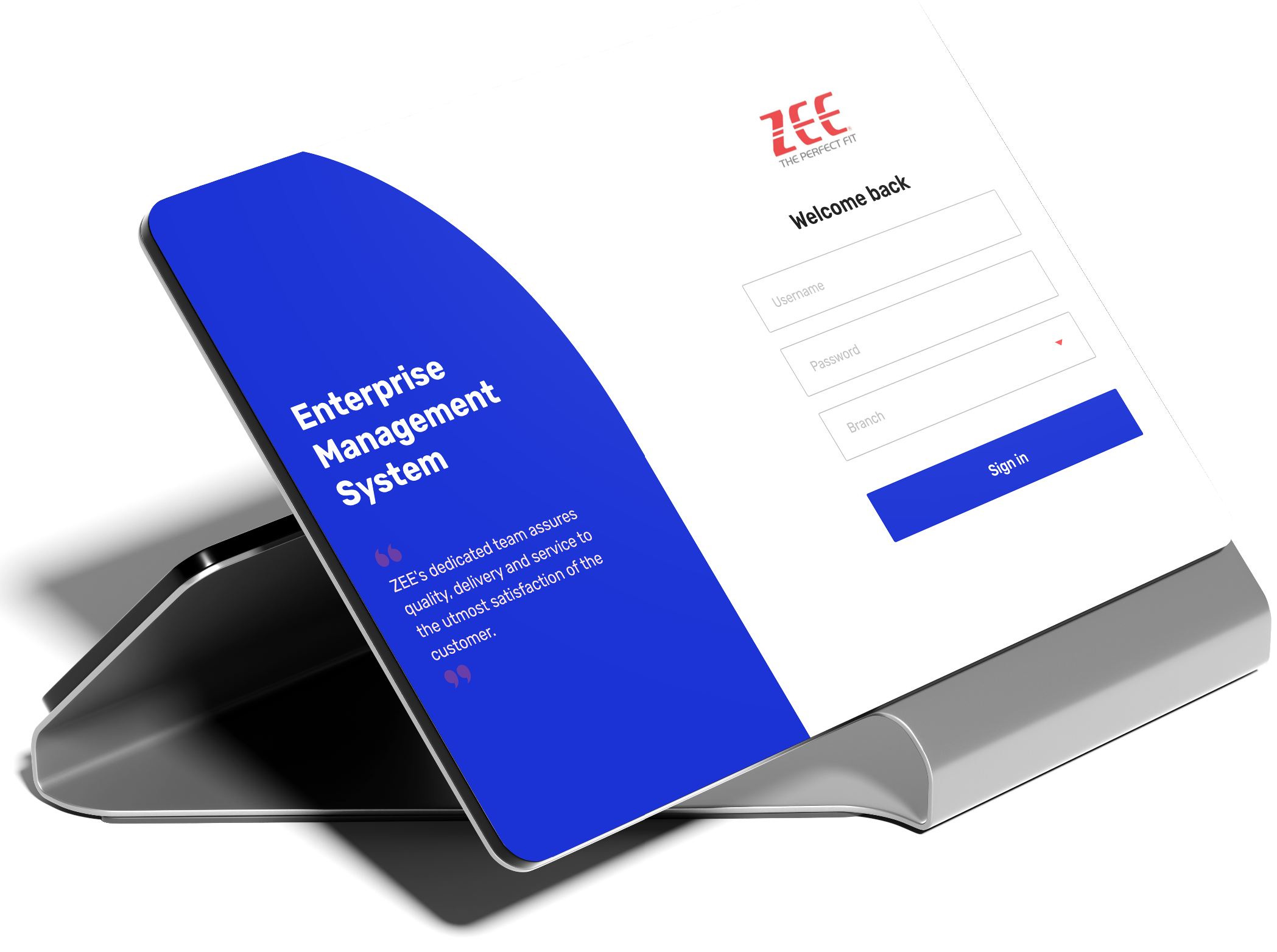 Zee Project Mockup
